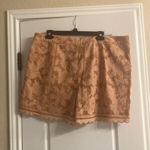 Ann Taylor shorts. Very pretty material.